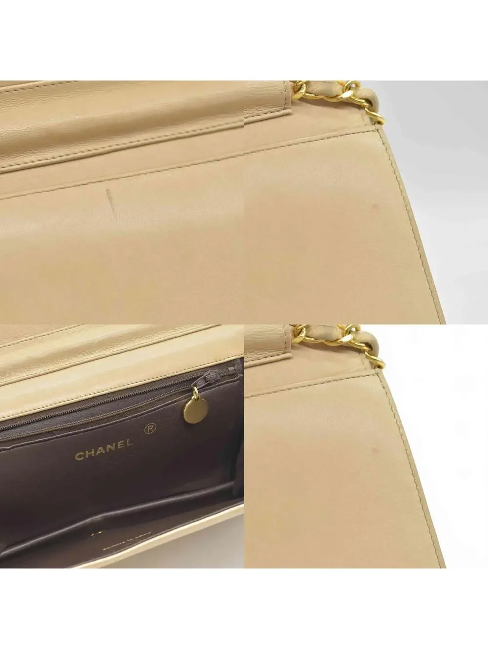 Chanel Timeless Classic Quilted Single Flap with 24K GHW